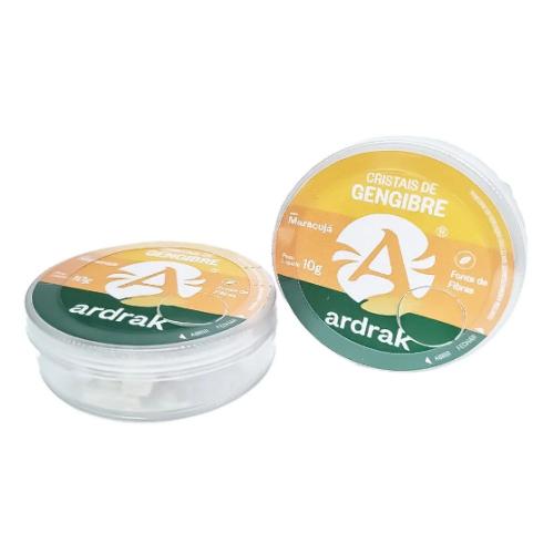 Cristais de Gengibre Maracujá Doce 10g Ardrak