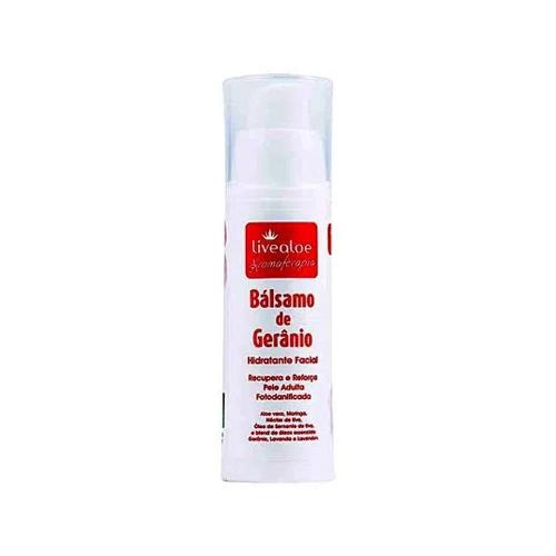 Bálsamo de Gerânio Hidratante Facial 30ml Livealoe