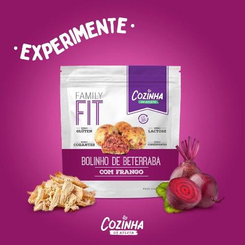 Bolinho de Beterraba com Frango 420g Family Fit