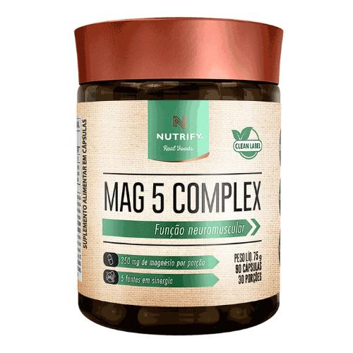 Mag 5 Complex 90 capsulas Nutrify