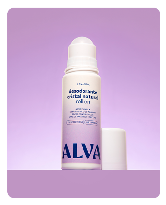 DESODORANTE CRISTAL LAVANDA ROLL ON 50ML - ALVA