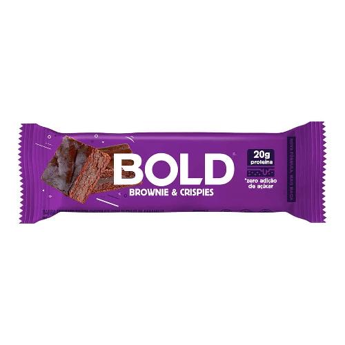 Barra Bold Bar Brownie e Crispes 60g