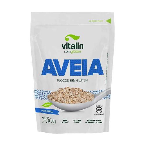 Aveia Flocos Sem Glúten 200g Vitalin