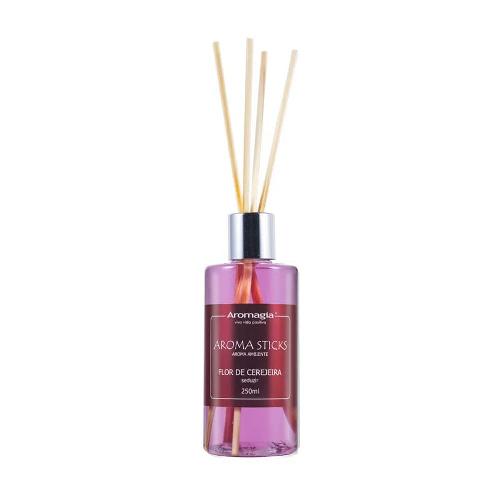 Aroma Sticks Ambiente Flor de Cerejeira 120ml Aromagia