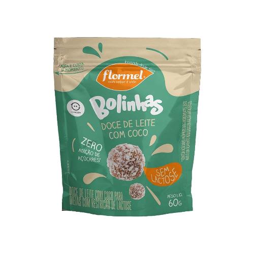Bolinhas Doce de Leite com Coco s/ Lactose Flormel