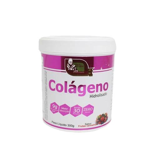 Colágeno Hidrolisado 300g Frutas Vermelhas Mosteiro Devakan
