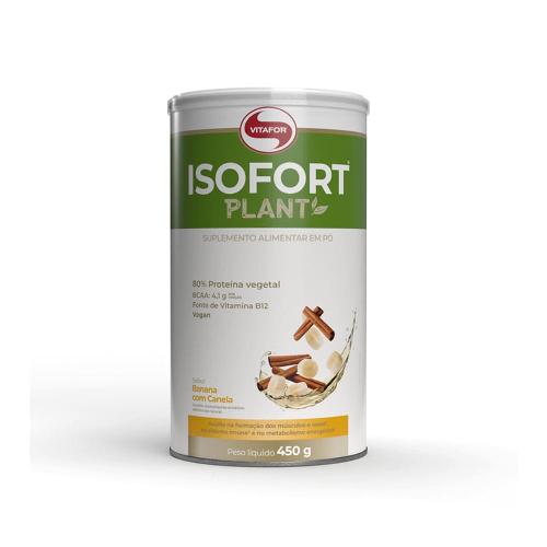 Isofort Plant Banana com Canela 450g Vitafor