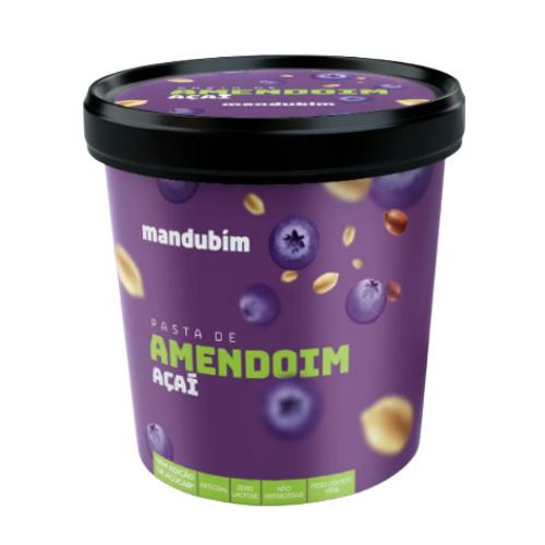 Pasta de Amendoim Açaí 450g Mandubim