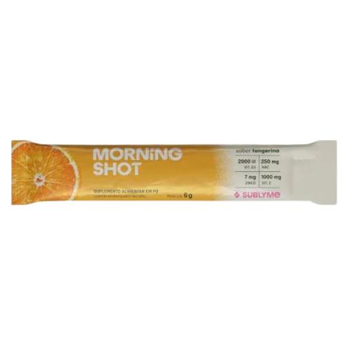 Morning Shot Sachê 6g Sabor Tangerina Sublyme
