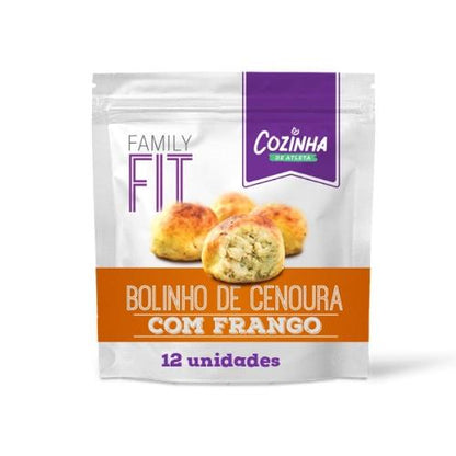 Bolinho de Cenoura com Frango 420g Family Fit