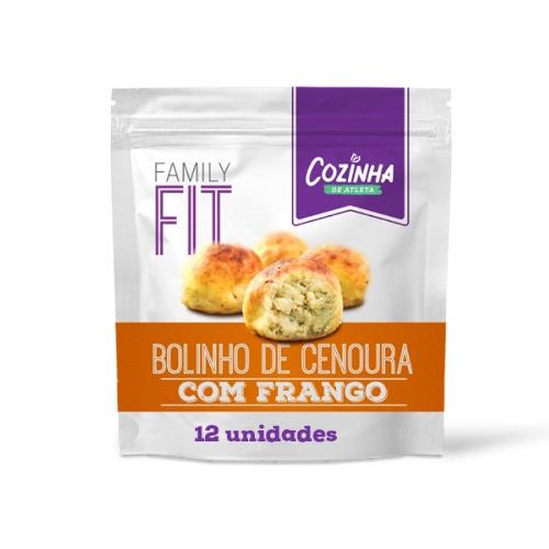 Bolinho de Cenoura com Frango 420g Family Fit