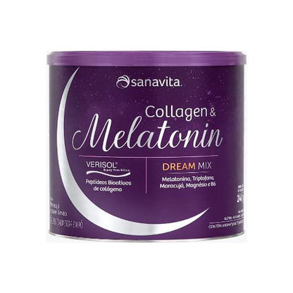 Collagen e Melatonin Verisol 240g Sanavita