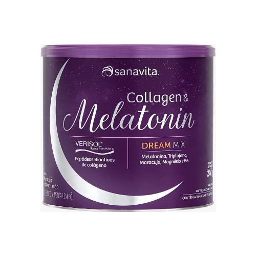Collagen e Melatonin Verisol 240g Sanavita