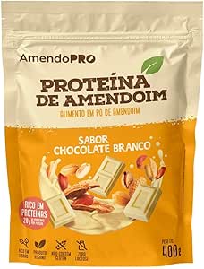PROTEINA DE AMENDOIM 400G COC BRANCO