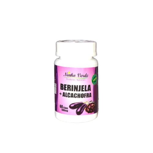 Berinjela e Alcachofra 60 Cápsulas 500mg Ninho Verde