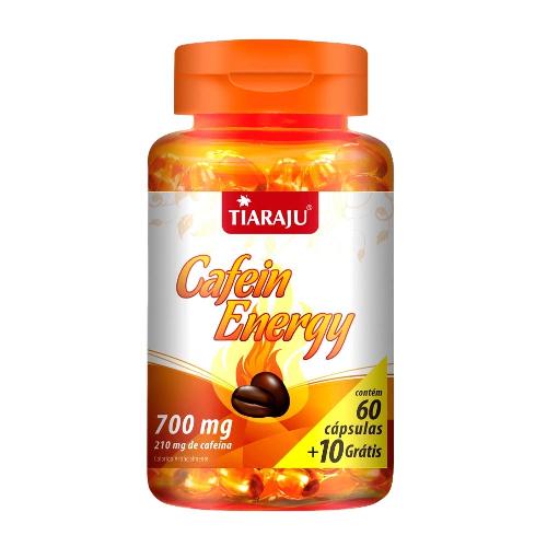 Cafein Energy 700mg 70 Cápsulas Tiaraju