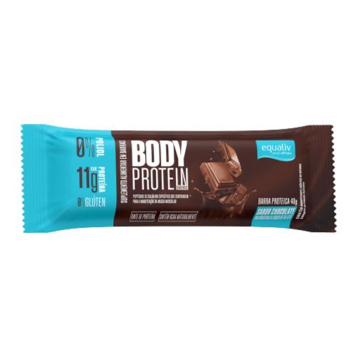 Body Protein Barra Chocolate 40g Equaliv