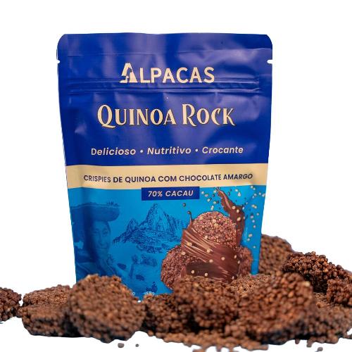 Quinoa Crispies 70% Cacau 60g Alpacas