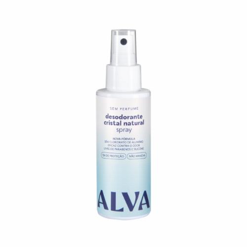 DESODORANTE SPRAY CRISTAL 120ML ALVA