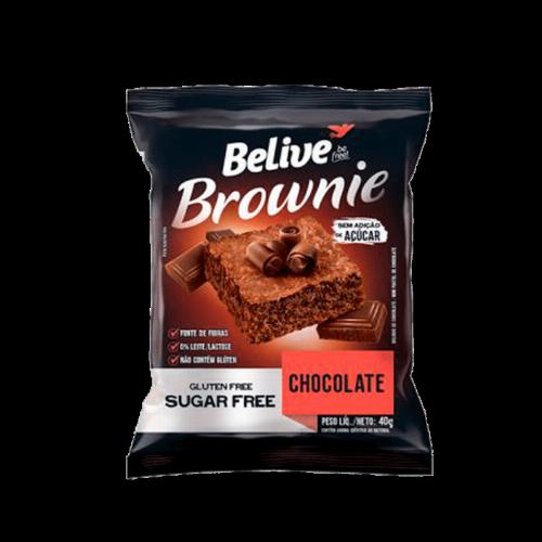 BROWNIE CHOCOLATE 40G BELIVE
