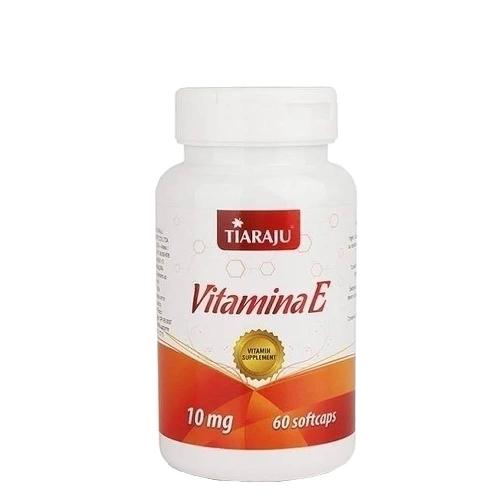 Vitamina E 10mg 60 Cápsulas Tiaraju
