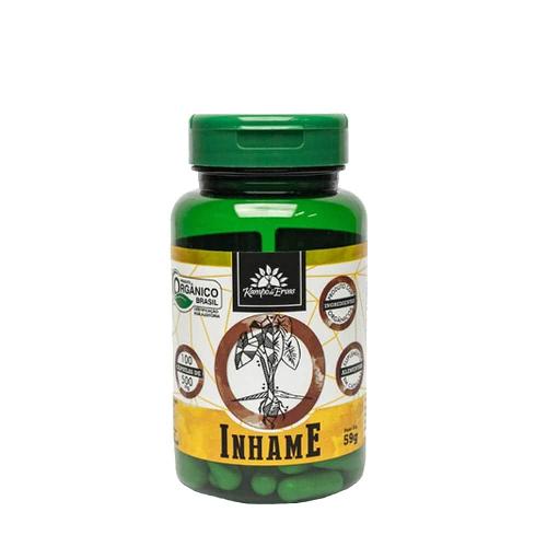 Inhame Orgânico 500mg 100 Cápsulas Kampo de Ervas