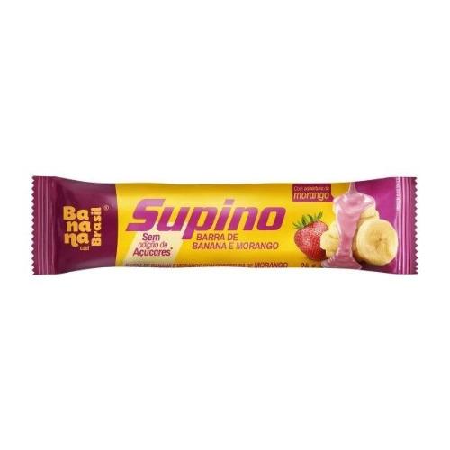 Supino Banana e Morango 24g Banana Brasil