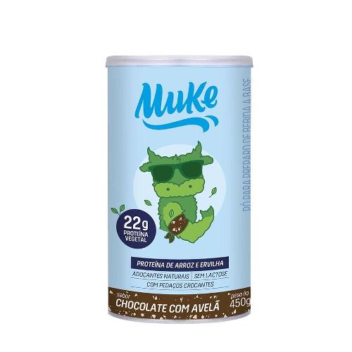 Proteína Vegetal Muke Chocolate com Avelã 450g +Mu