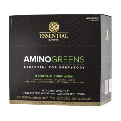 Amino Greens Suco Verde 30 Sachês Essential