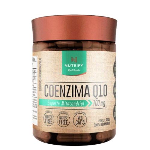 Coenzima Q10 60 Cápsulas 100mg Nutrify
