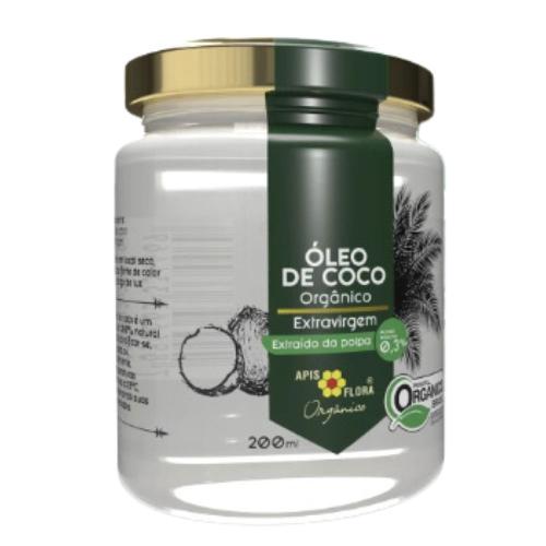 Óleo de Coco Extravirgem Orgânico 200ml ApisFlora