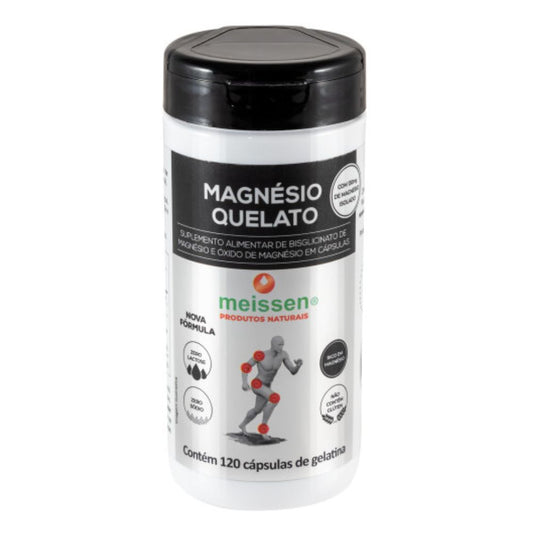 Magnésio Quelato 120 Cápsulas